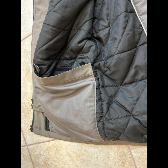 Weatherproof Men's Ultra Tech Removable Fleece Lined Hooded Jacket Large Green - Picture 12 of 15